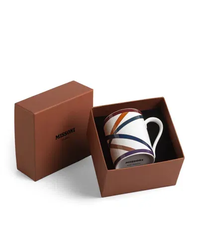 Missoni Nastri Mug In Brown