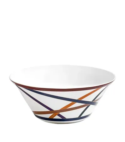 Missoni Nastri Salad Bowl In Multi