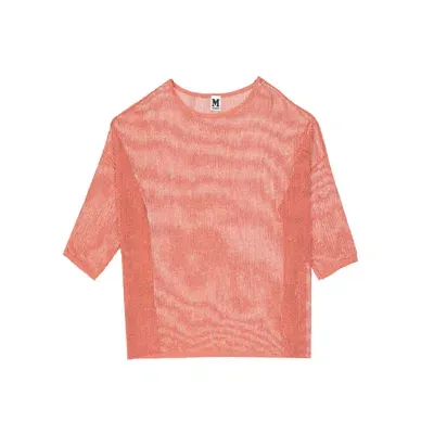 Missoni Semi-transparent Sweater In Pink