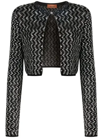 Missoni Sequin-embellished Cardigan In Multi