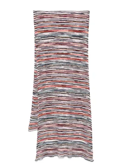 Missoni Striped Scarf In Multi