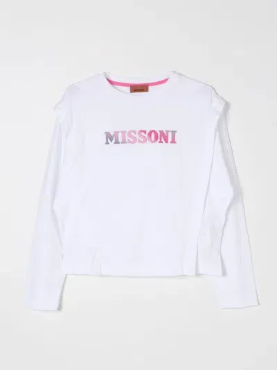 Missoni T-shirt  Kids Color White In Weiss