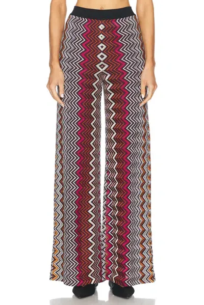 Missoni Wide Leg Trouser In Multi