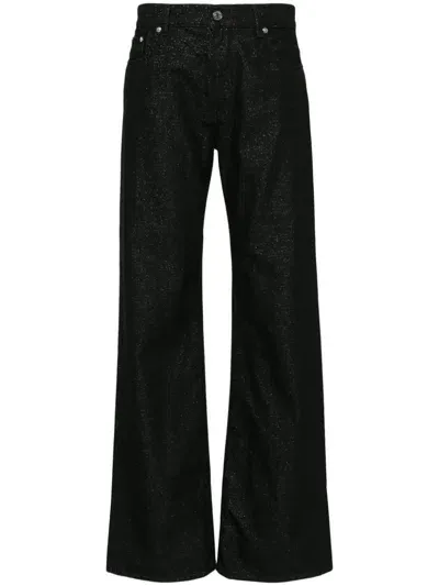 Missoni Lurex-detailing Logo-patch Jeans In 93911