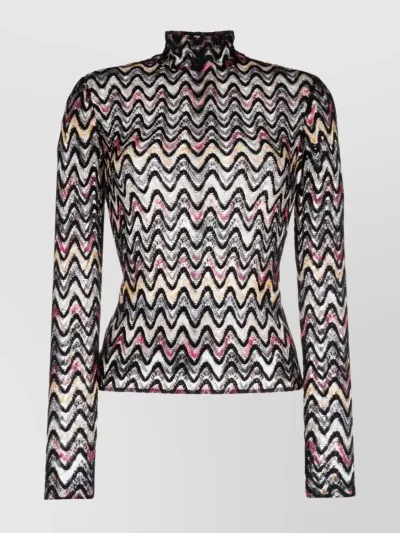 Missoni Turtleneck In Multicolor