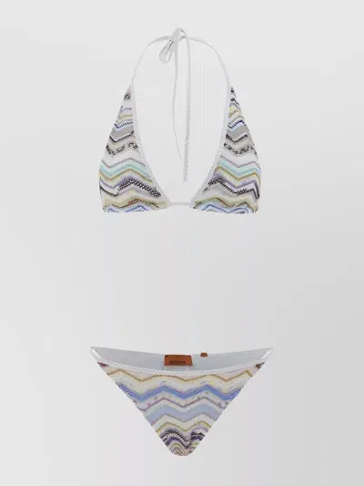 Missoni Zig Zag Bikini In Multicoloured