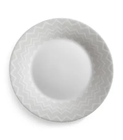 Missoni Zigzag Dessert Plate In White