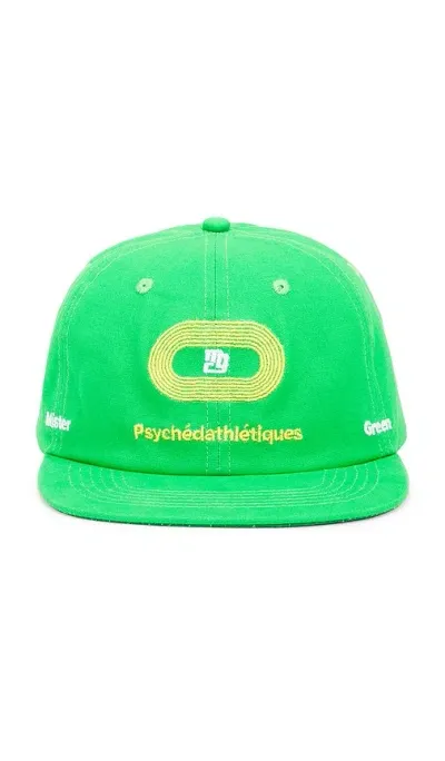 Mister Green Psychedathletiques Cap In Bean Green