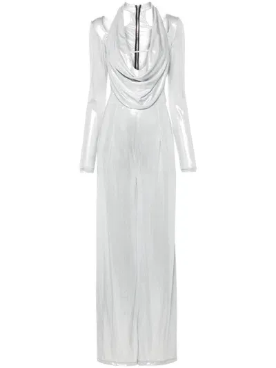 Mitiliane Couture Schillernder Jumpsuit In Grau