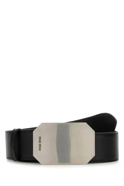 Miu Miu Belt In Black