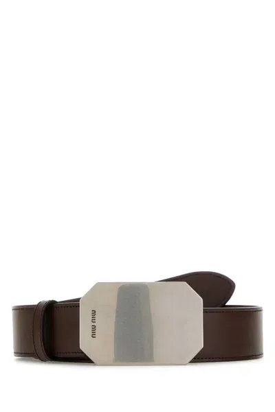 Miu Miu Belt In Radica