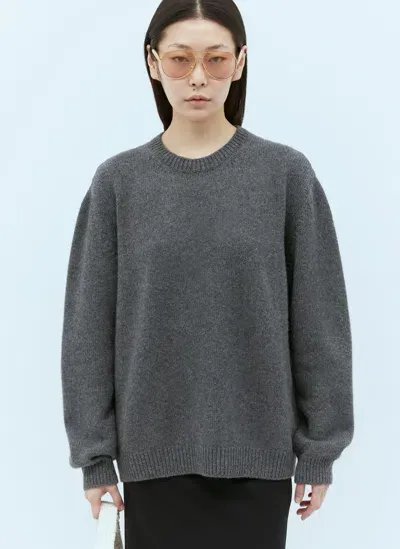 Miu Miu Cashmere Sweater In Grey