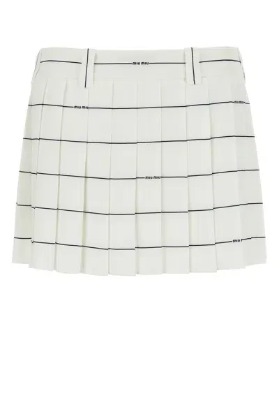 Miu Miu Skirts In Multicolor