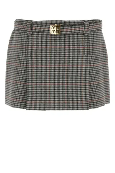 Miu Miu Skirts In Multicolor