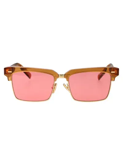 Miu Miu Squared Sunglasses 0 Mu 10 Zs 15 T1 D0