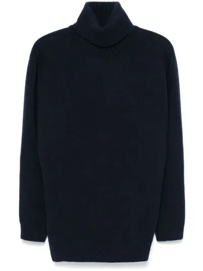 Miu Miu Pullover Mit Rollkragen In Black