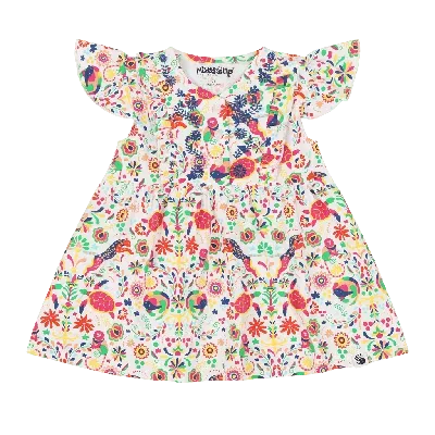 Mixed Up Clothing Kids'  Girls Vestito Dress In Animal Arabesque