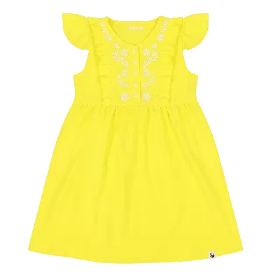 Mixed Up Clothing Kids'  Girls Vestito Dress In Yellow