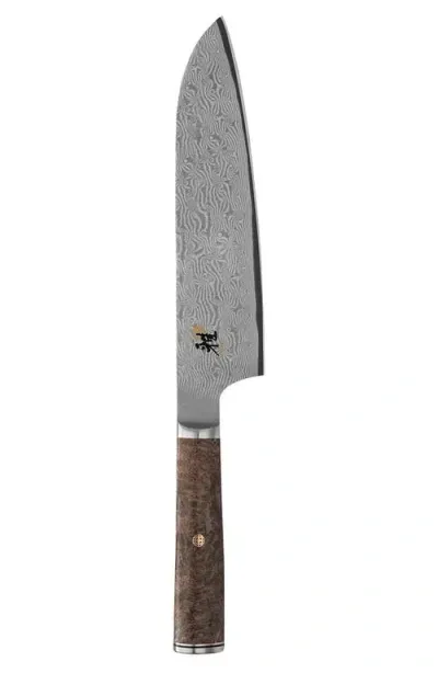 Miyabi 5000mcd Artisan 7-inch Santoku Knife In Stainless Steel