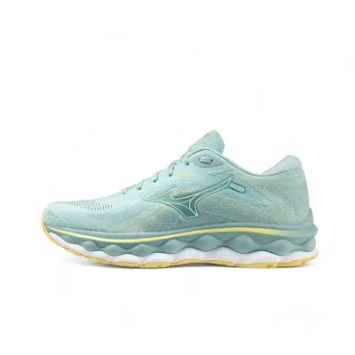 Mizuno Womens  Wave Sky 7 In Eggshell Blue/white