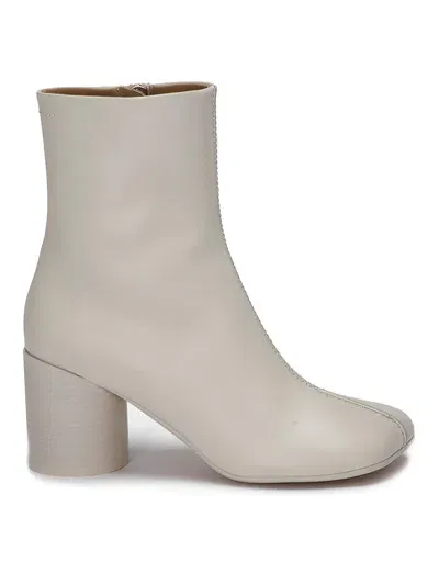 Mm6 Maison Margiela Ankle Boot In White