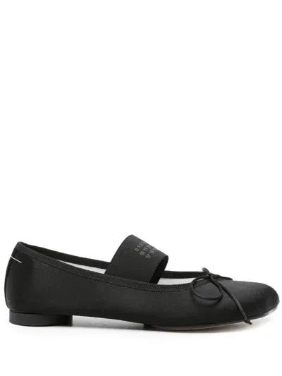 Mm6 Maison Margiela Ballet Shoe In Black