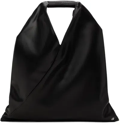 Mm6 Maison Margiela Black Classic Small Tote In T8013 Black