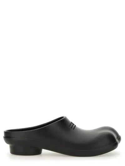 Mm6 Maison Margiela Anatomic Flat Shoes Black