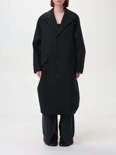 Mm6 Maison Margiela Coat  Woman Color Black In Schwarz