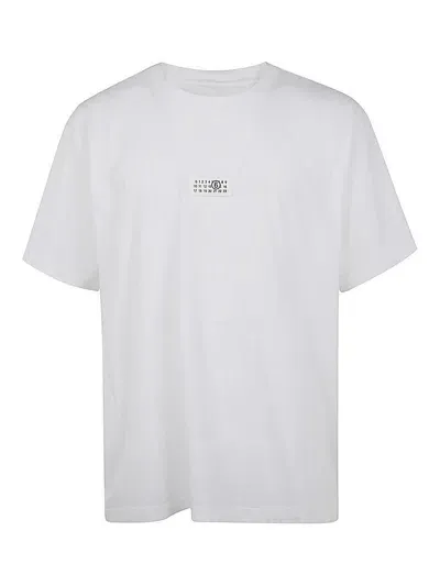 Mm6 Maison Margiela Camiseta - Blanco In White