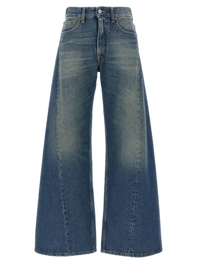 Mm6 Maison Margiela Flared Jeans In Blue