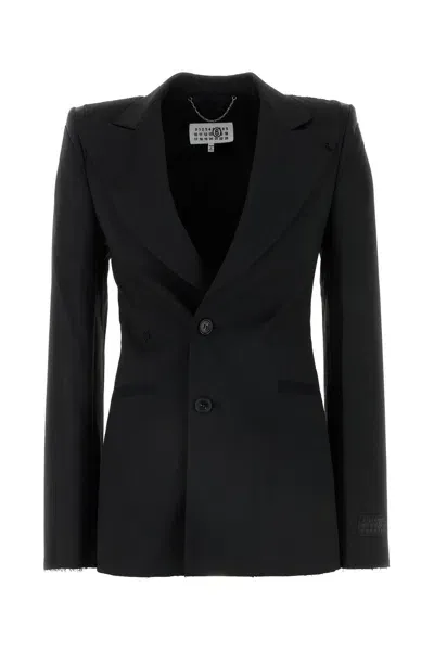 Mm6 Maison Margiela Jacket-40 Nd  Female In Black