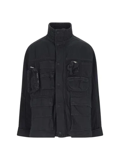 Mm6 Maison Margiela Jackets In Black