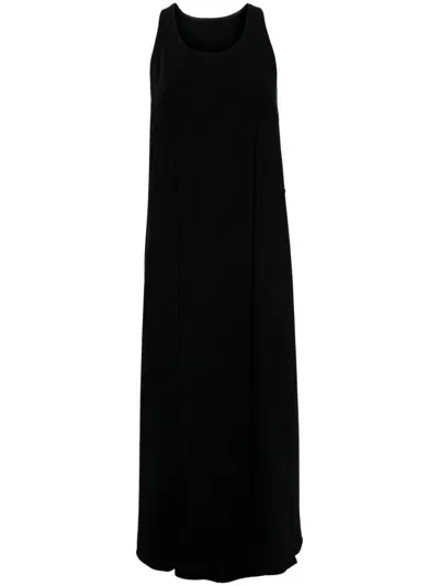 Mm6 Maison Margiela Maxi Dress In Black