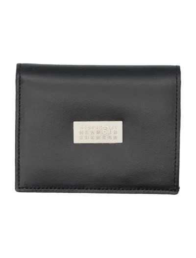 Mm6 Maison Margiela Numeric Bifold Wallet In Black