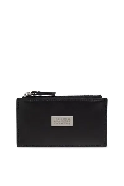 Mm6 Maison Margiela Numeric Cardholder In Black