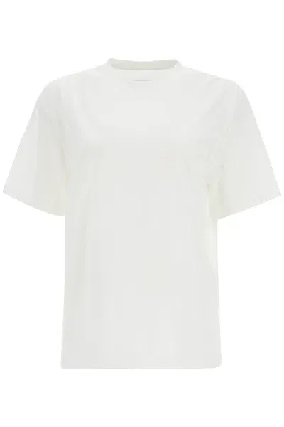 Mm6 Maison Margiela Numeric Logo T-shirt In White