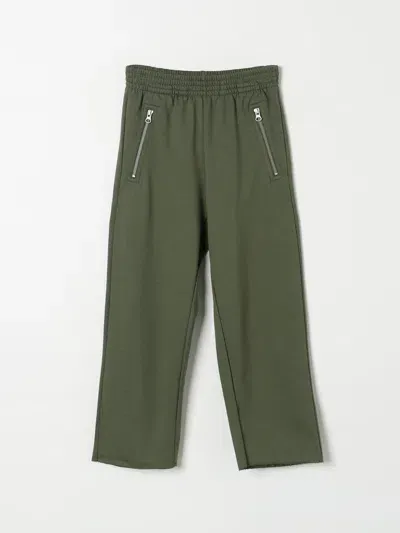 Mm6 Maison Margiela Pants  Kids Color Green In Grün