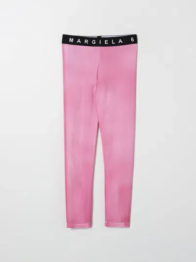 Mm6 Maison Margiela Babies' Pants  Kids Color Pink