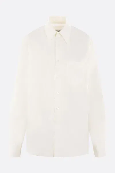 Mm6 Maison Margiela Shirts In White