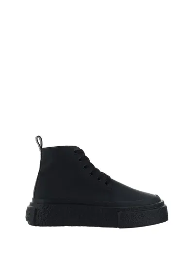 Mm6 Maison Margiela Sneakers Mm6 X Salomon In Black