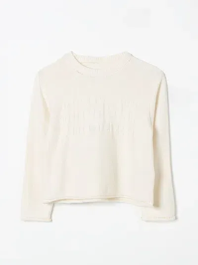 Mm6 Maison Margiela Sweater  Kids Color White In Weiss