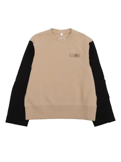 Mm6 Maison Margiela Sweaters In Beige