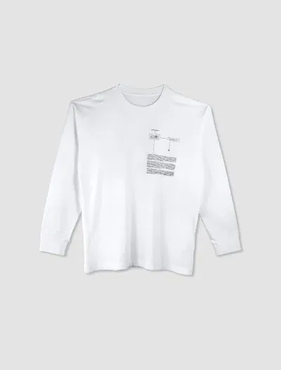 Mm6 Maison Margiela T-shirt In White