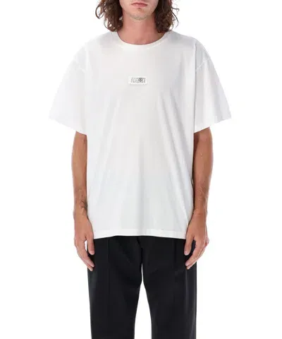 Mm6 Maison Margiela T-shirt In White