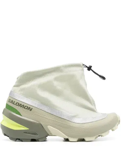 Mm6 Maison Margiela X Salomon Cross Low Sneakers In Green