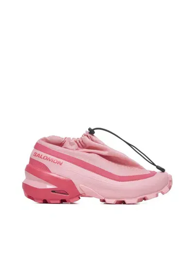 Mm6 Maison Margiela X Salomon Sneakers In Flamingo Pink/rouge Red/black