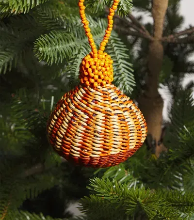 Mmaa Woven Beaded Tree Decoration