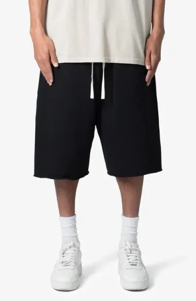 Mnml Ultra Baggy Sweat Shorts In Black