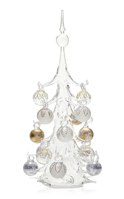 Moda Domus Handmade Glass Christmas Tree In Multi